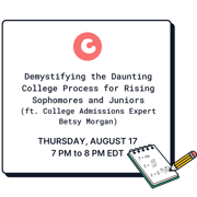 demistifying the college process